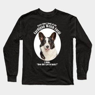 Lucky Corgi Long Sleeve T-Shirt